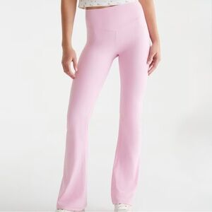 Aeropostale Pink Flared Leggings